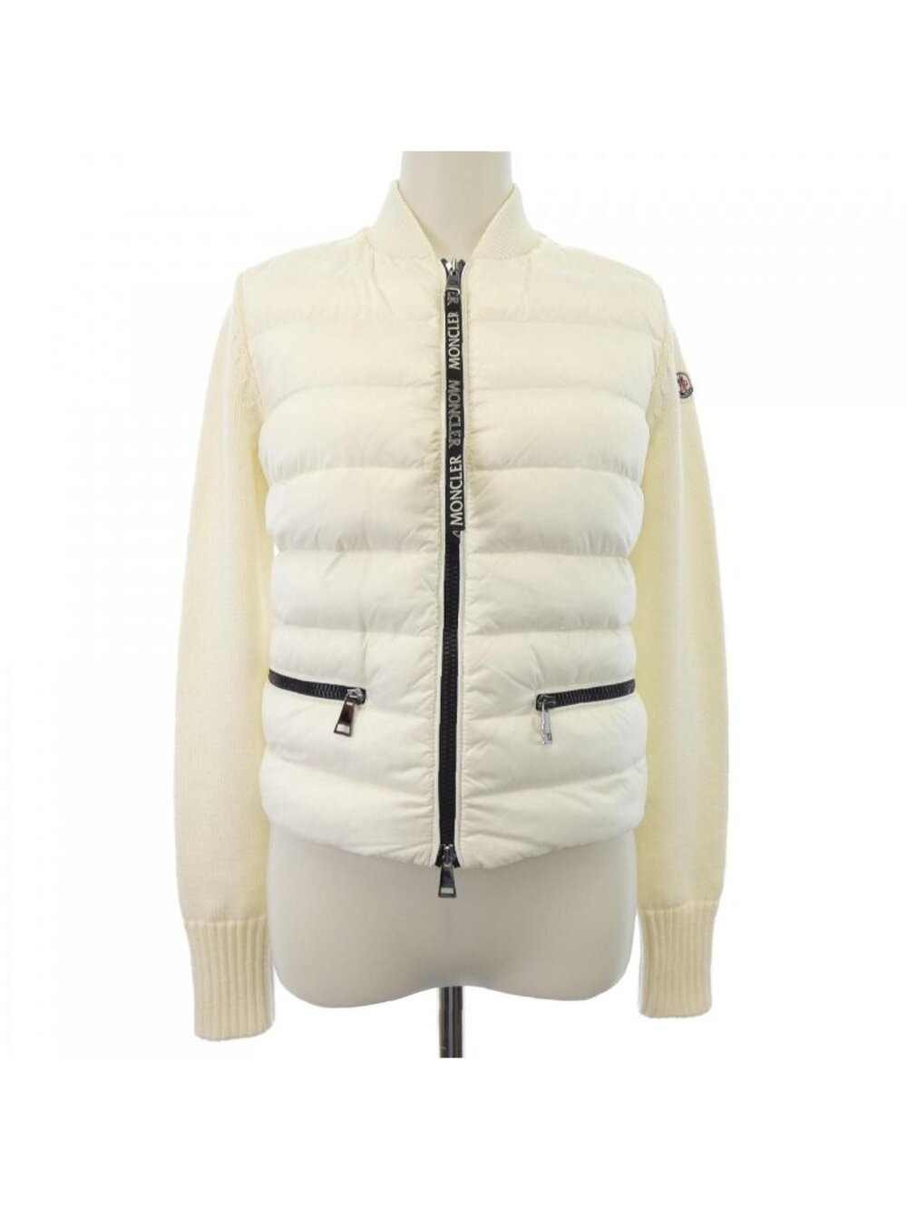 Moncler Down Jacket Beige